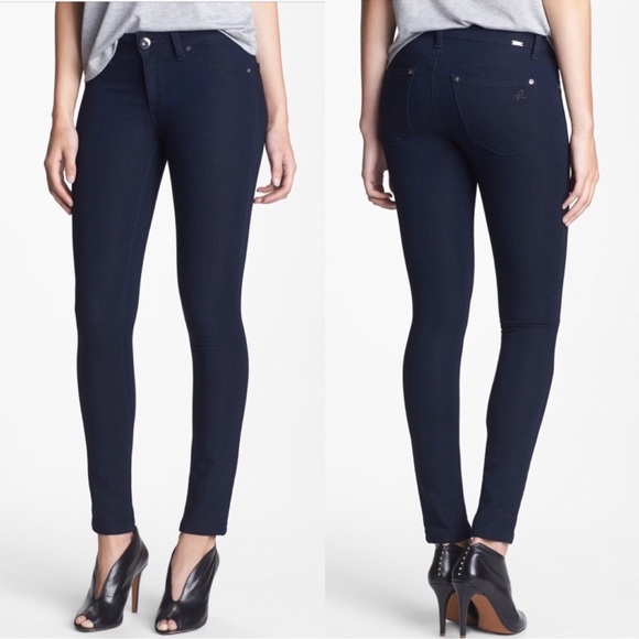 DL1961 Denim - DL1961 Emma Navy Blue Low Rise Skinny Legging Size 27